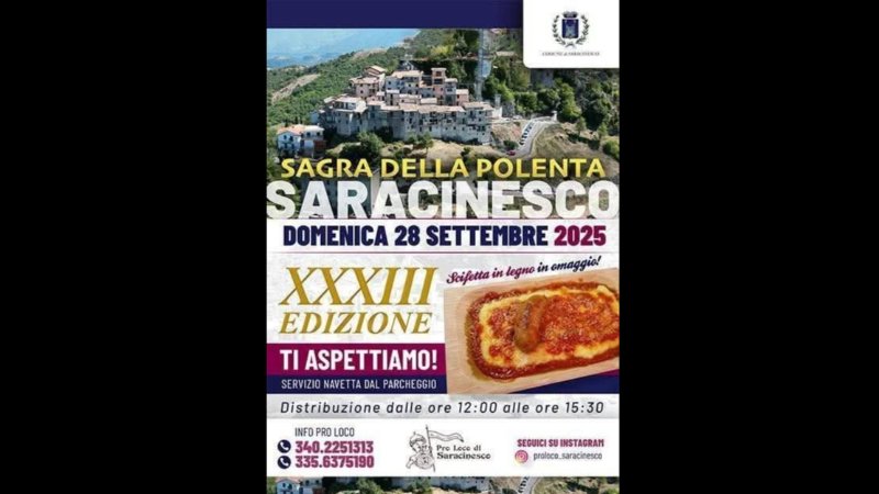 Sagra della Polenta a Saracinesco