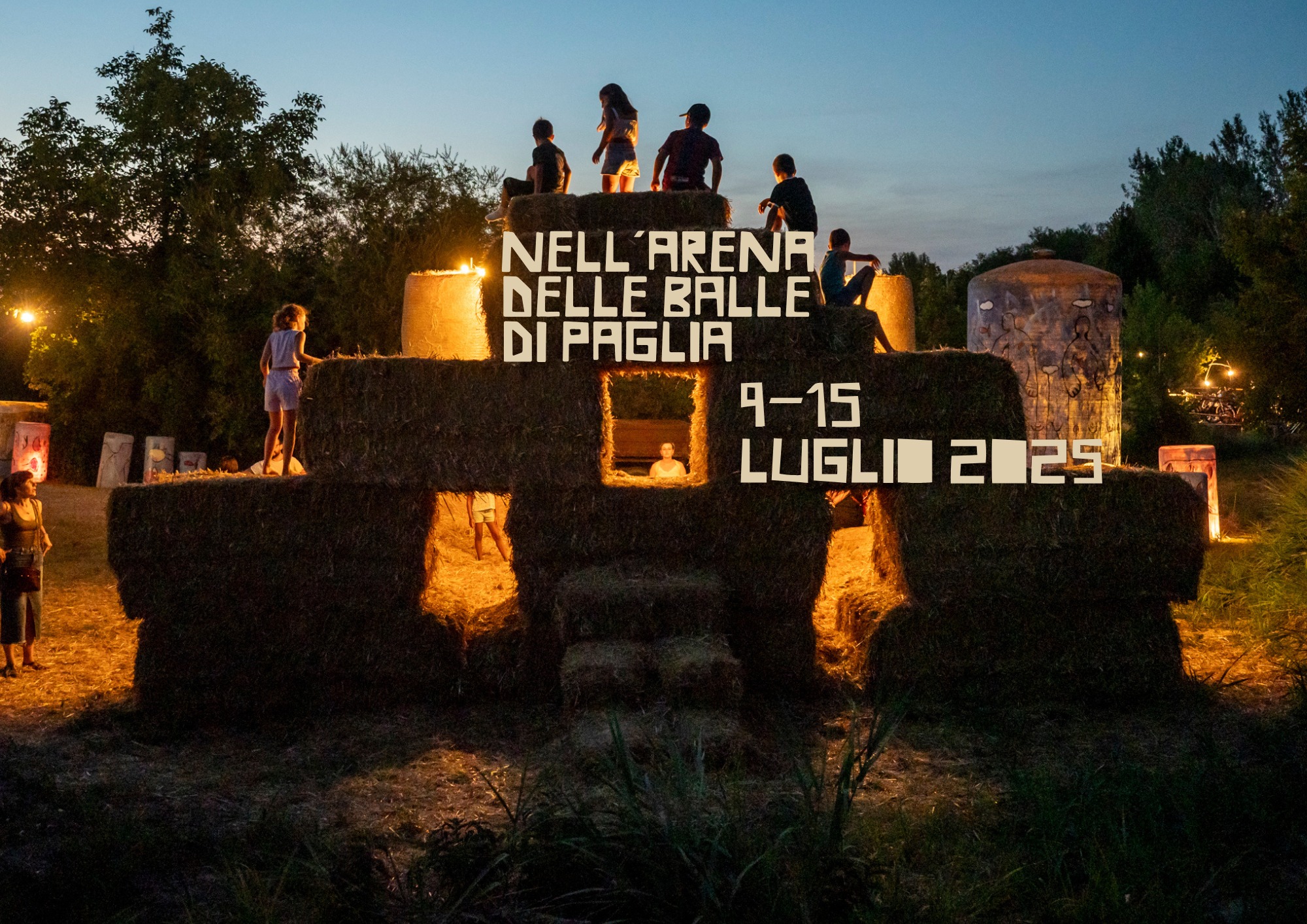 Nell'Arena delle balle di paglia 2025