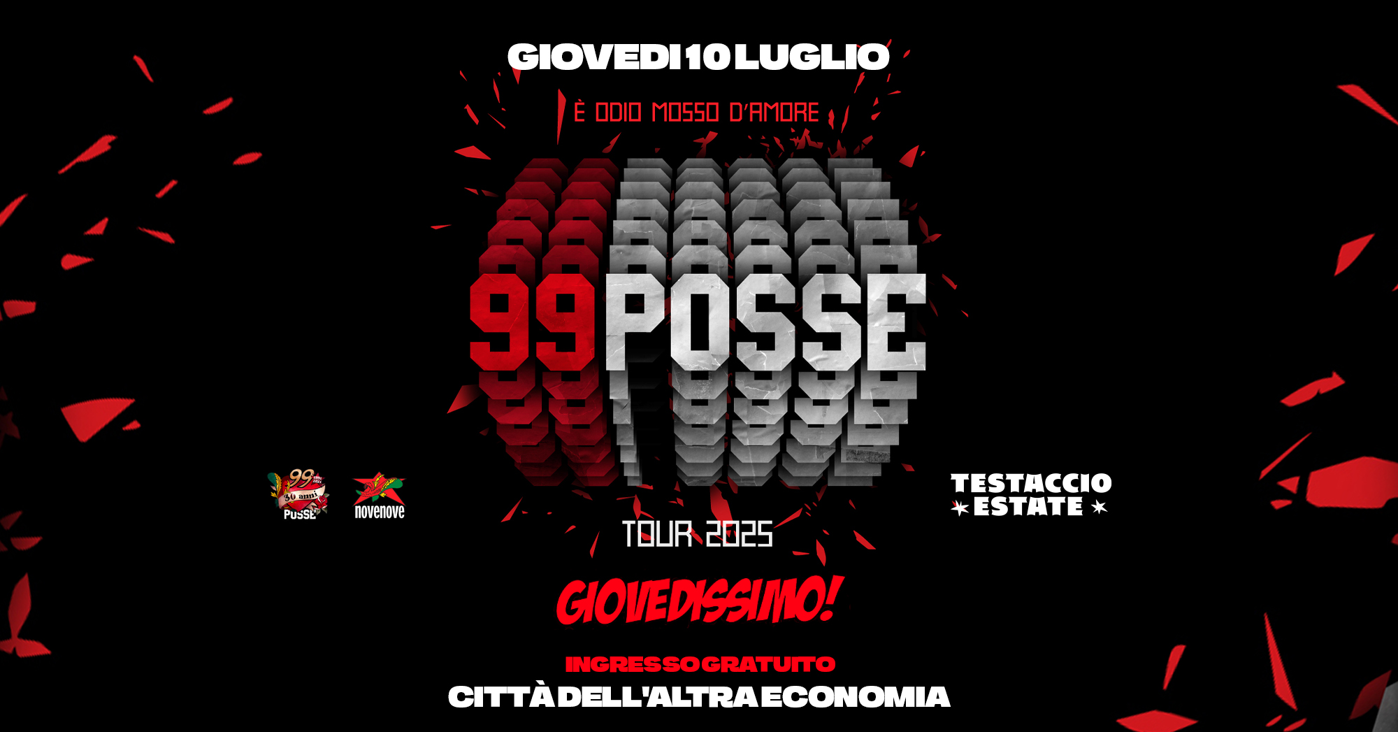 99 Posse @ Testaccio Estate | 30th Anniversary