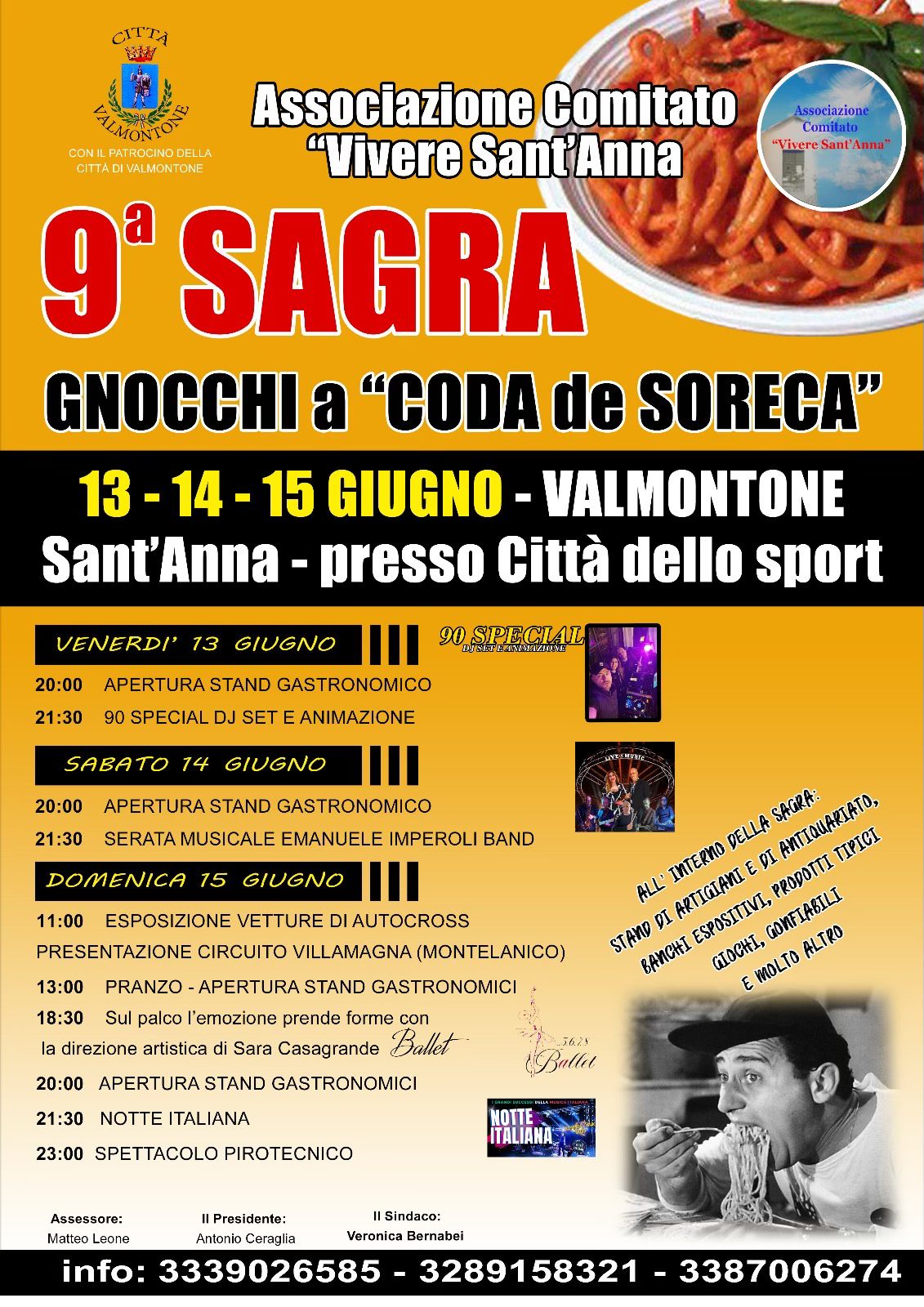 Nona Sagra degli Gnocchi a "Coda de Soreca"