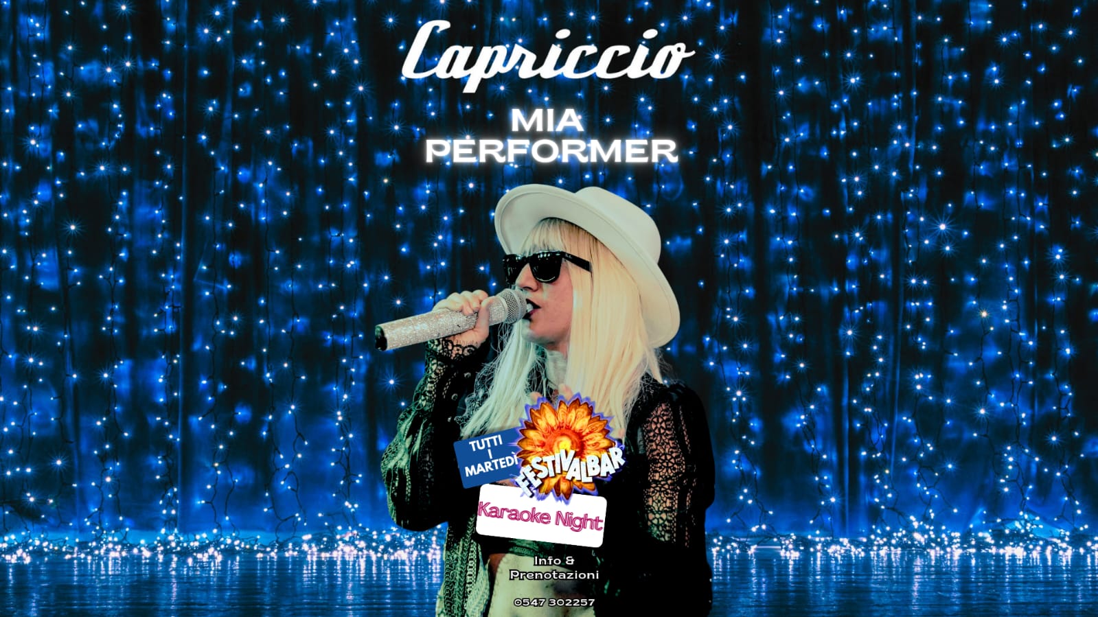 FestivalBar Capriccio Karaoke Night con Mia Performer | Tutti i Martedì